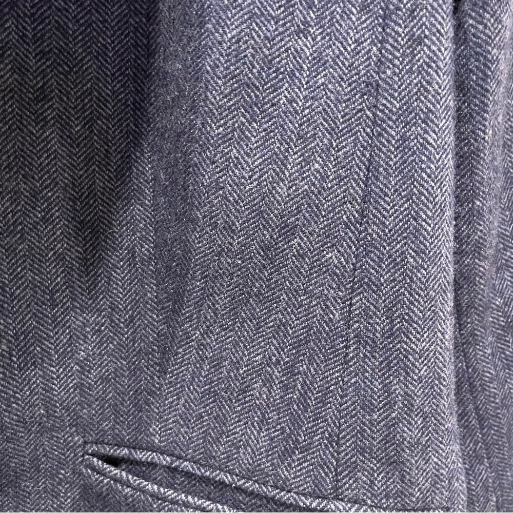 Joules Bramble Navy Tweed Wool Blend Women's Equestrian Style Blazer Size 12 - Picture 8 of 12